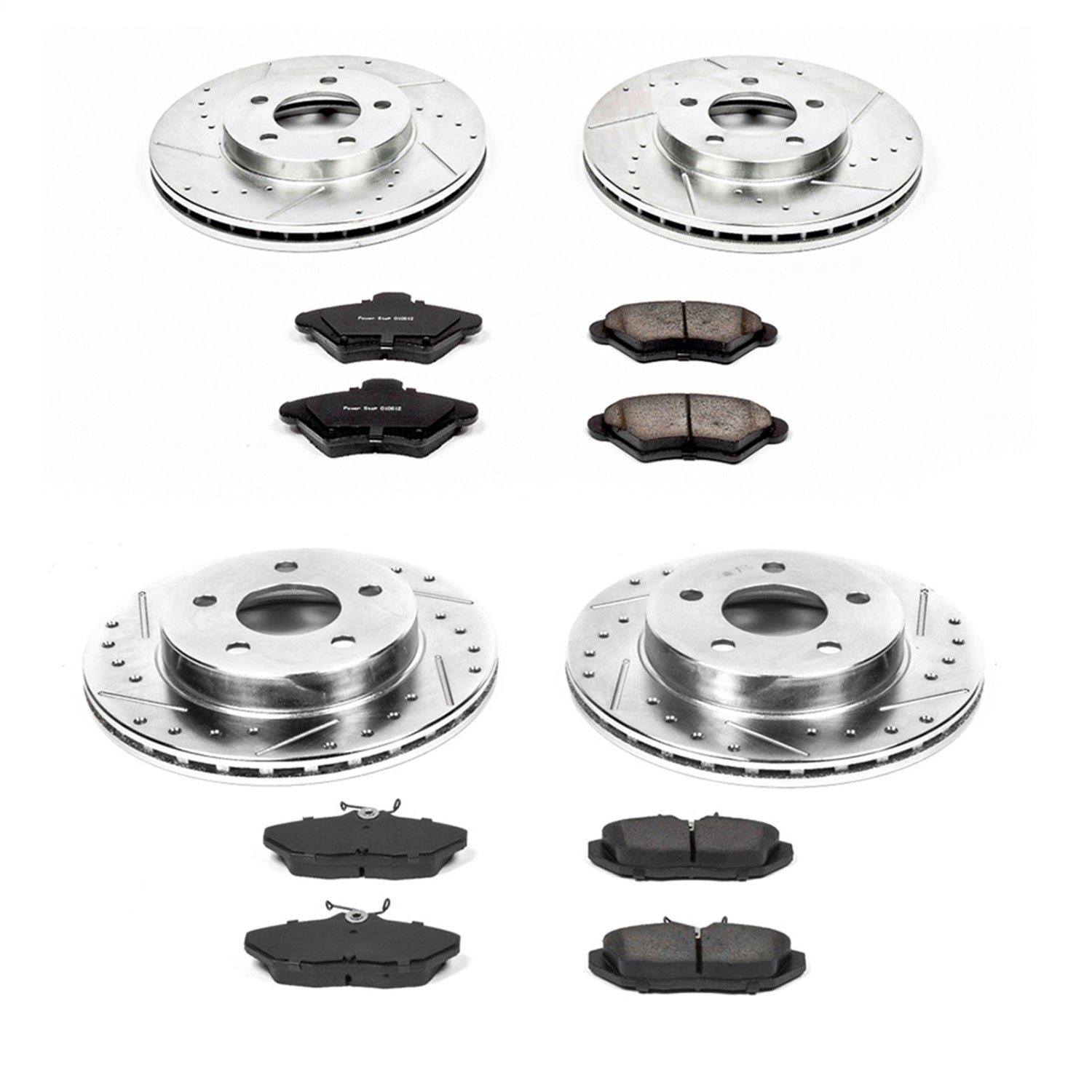 PowerStop Front & Rear Z23 Evolution Sport Brake Kit | Ford Thunderbird (93-97) (K1326)