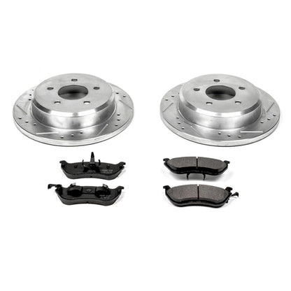 PowerStop Rear Z23 Evolution Sport Brake Kit | Ford Crown Victoria (96-02) (K1331)