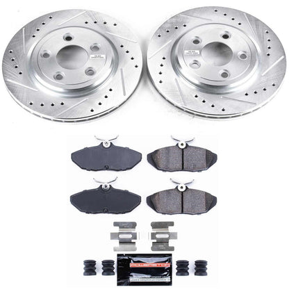 PowerStop Rear Z23 Evolution Sport Brake Kit | Ford Thunderbird (02-05) (K1360)