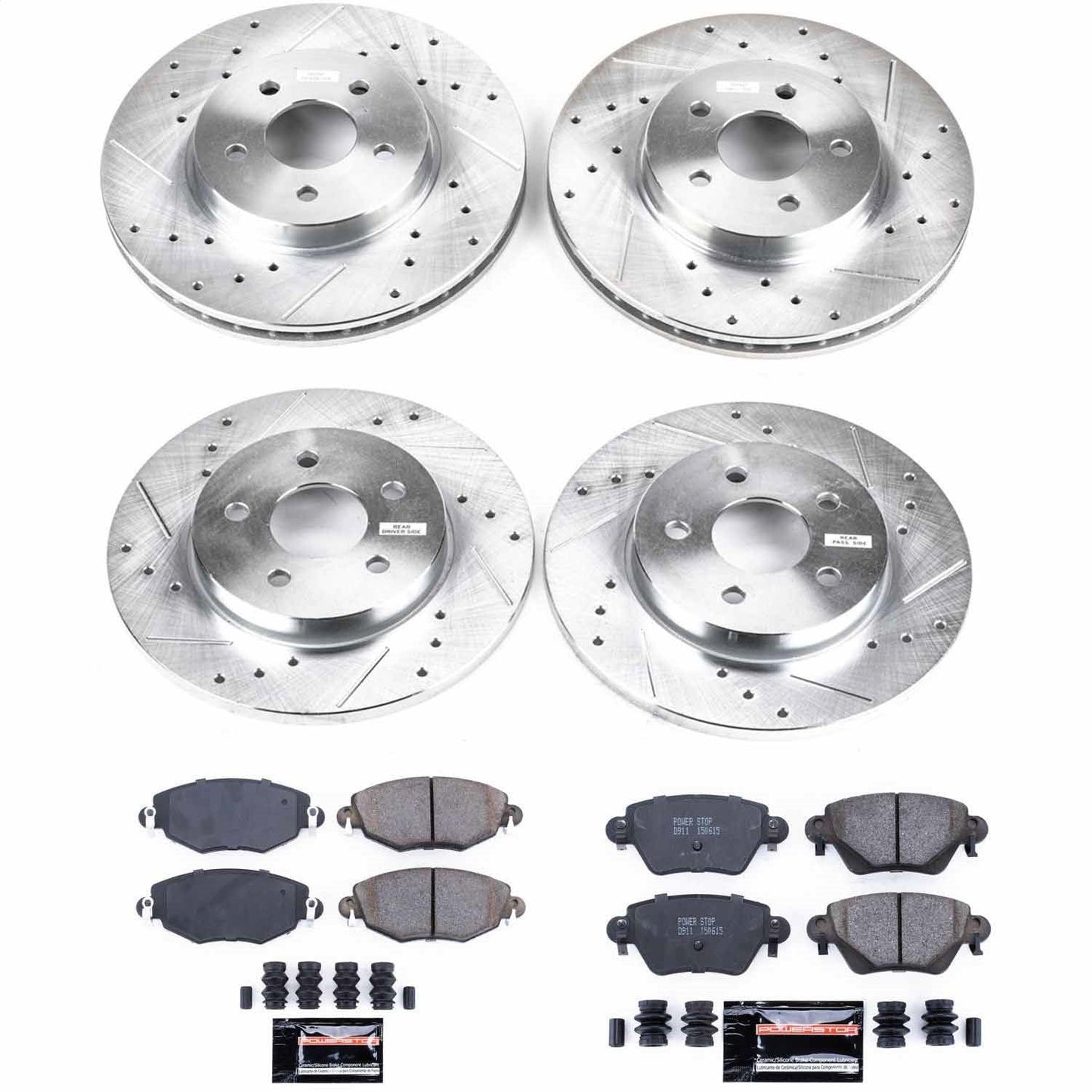 PowerStop Front & Rear Z23 Evolution Sport Brake Kit | Jaguar X-Type (02-05) (K1375)
