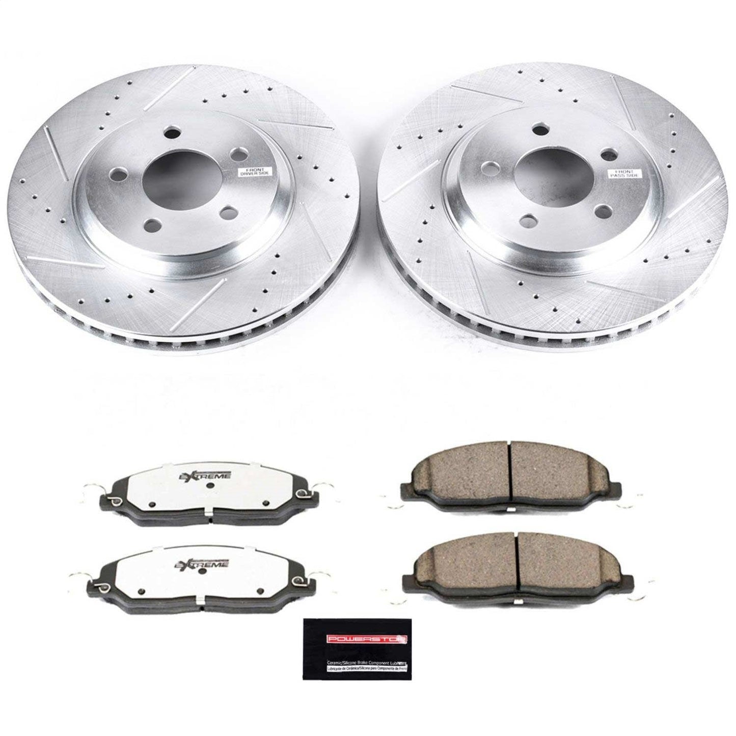 PowerStop Front Z26 Street Warrior Brake Kit | Ford Mustang (05-10) (K1380-26)