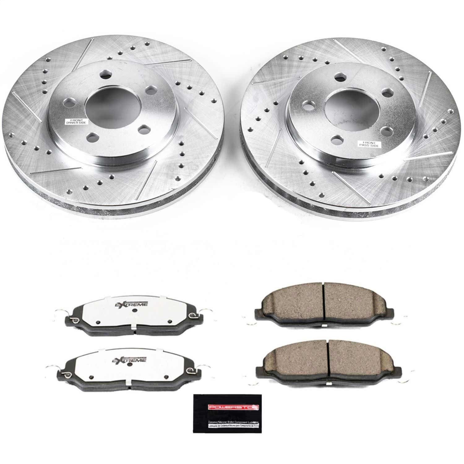 PowerStop Front Z26 Street Warrior Brake Kit | Ford Mustang (05-10) (K1382-26)
