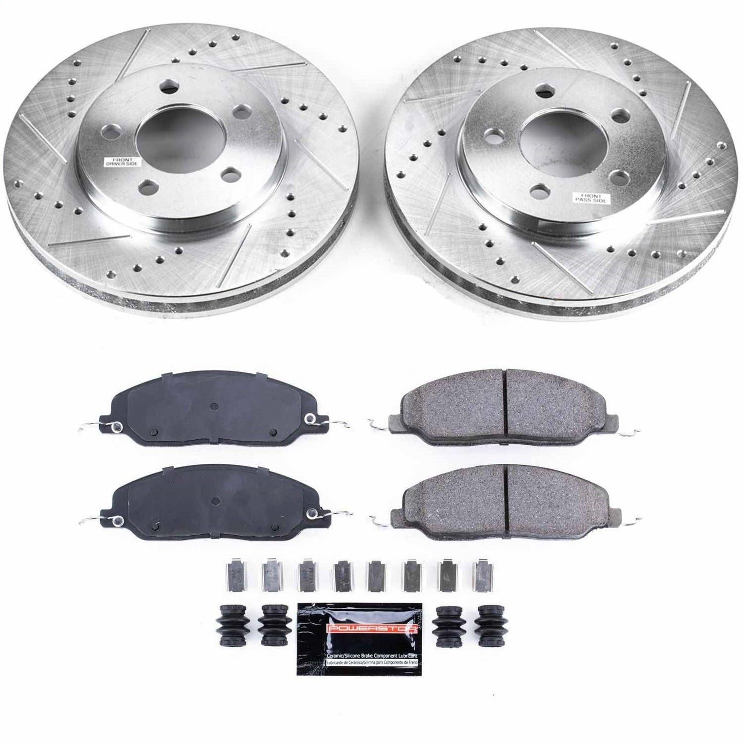 PowerStop Front Z23 Evolution Sport Brake Kit | Ford Mustang (05-10) (K1382)