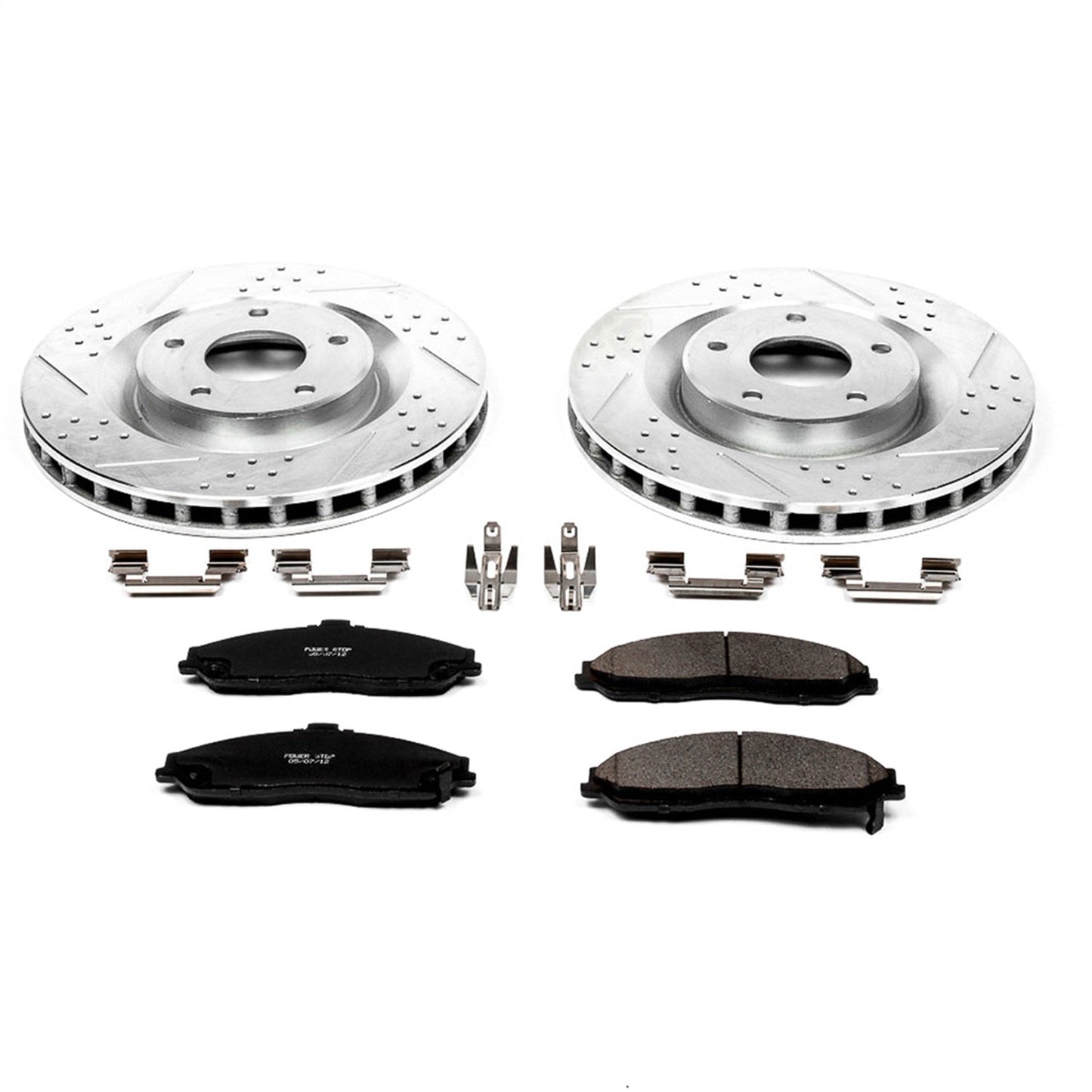 PowerStop Front Z23 Evolution Sport Brake Kit | Cadillac XLR (05-07) (K1417)