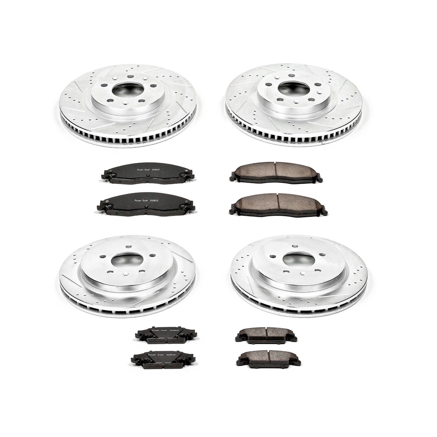 PowerStop Front & Rear Z23 Evolution Sport Brake Kit | Cadillac CTS (03-07) (K1420)