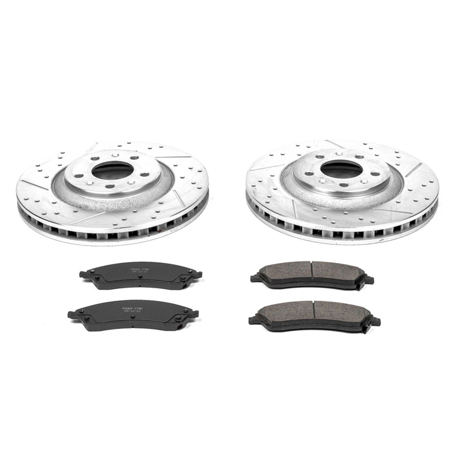 PowerStop Front Z23 Evolution Sport Brake Kit | Cadillac CTS (06-07) (K1429)