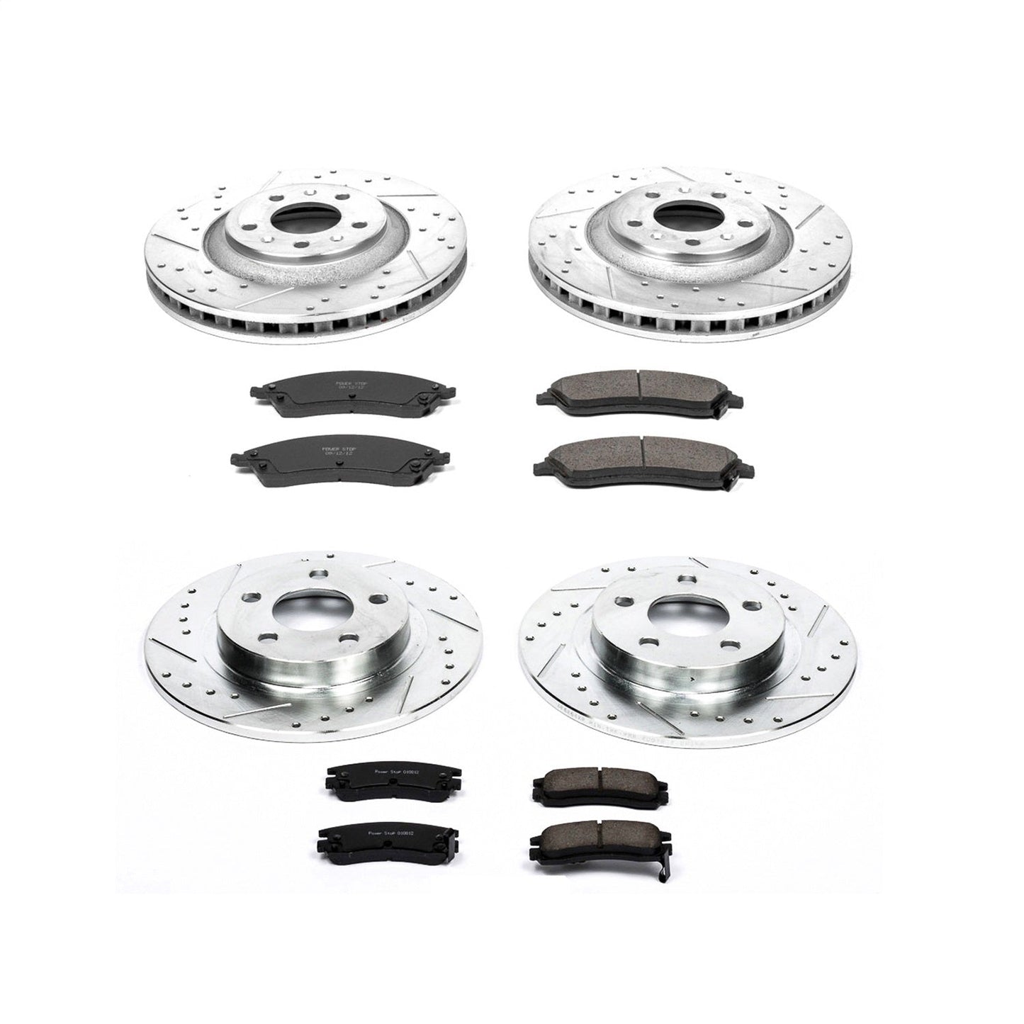PowerStop Front & Rear Z23 Evolution Sport Brake Kit | Pontiac Bonneville (04-05) (K1431)