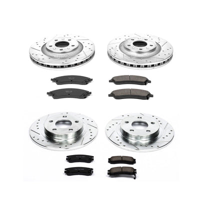 PowerStop Front & Rear Z23 Evolution Sport Brake Kit | Pontiac Bonneville (04-05) (K1431)