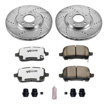 PowerStop Front Z26 Street Warrior Brake Kit | Pontiac Solstice (06-09) (K1433-26)