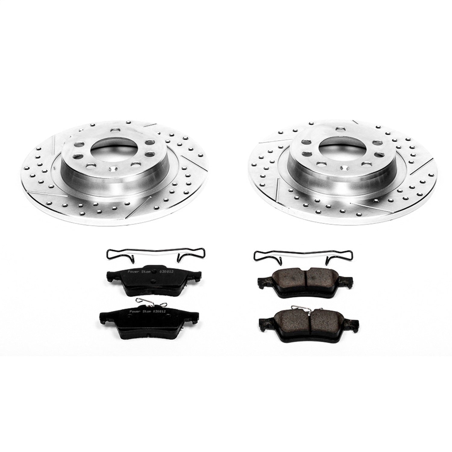 PowerStop Rear Z23 Evolution Sport Brake Kit | Pontiac Solstice (06-09) (K1436)