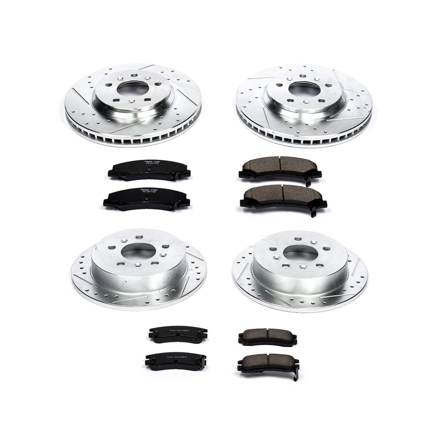 PowerStop Front & Rear Z23 Evolution Sport Brake Kit | Chevrolet Impala (06-10) (K1438)