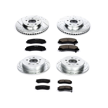 PowerStop Front & Rear Z23 Evolution Sport Brake Kit | Chevrolet Impala (06-10) (K1438)