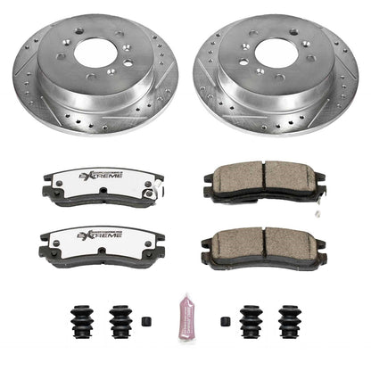 PowerStop Rear Z26 Street Warrior Brake Kit | Buick Allure (08-09) (K1440-26)