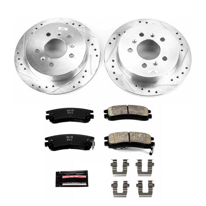 PowerStop Rear Z23 Evolution Sport Brake Kit | Buick Allure (08-09) (K1440)