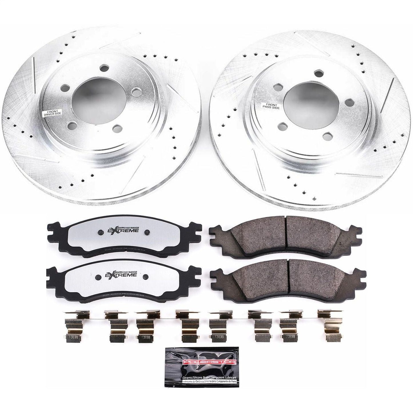 PowerStop Front Z36 Truck & Tow Brake Kit | Ford Explorer (06-10) (K1441-36)