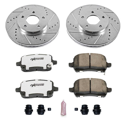 PowerStop Front Z26 Street Warrior Brake Kit | Chevrolet HHR (08-11) (K1448-26)