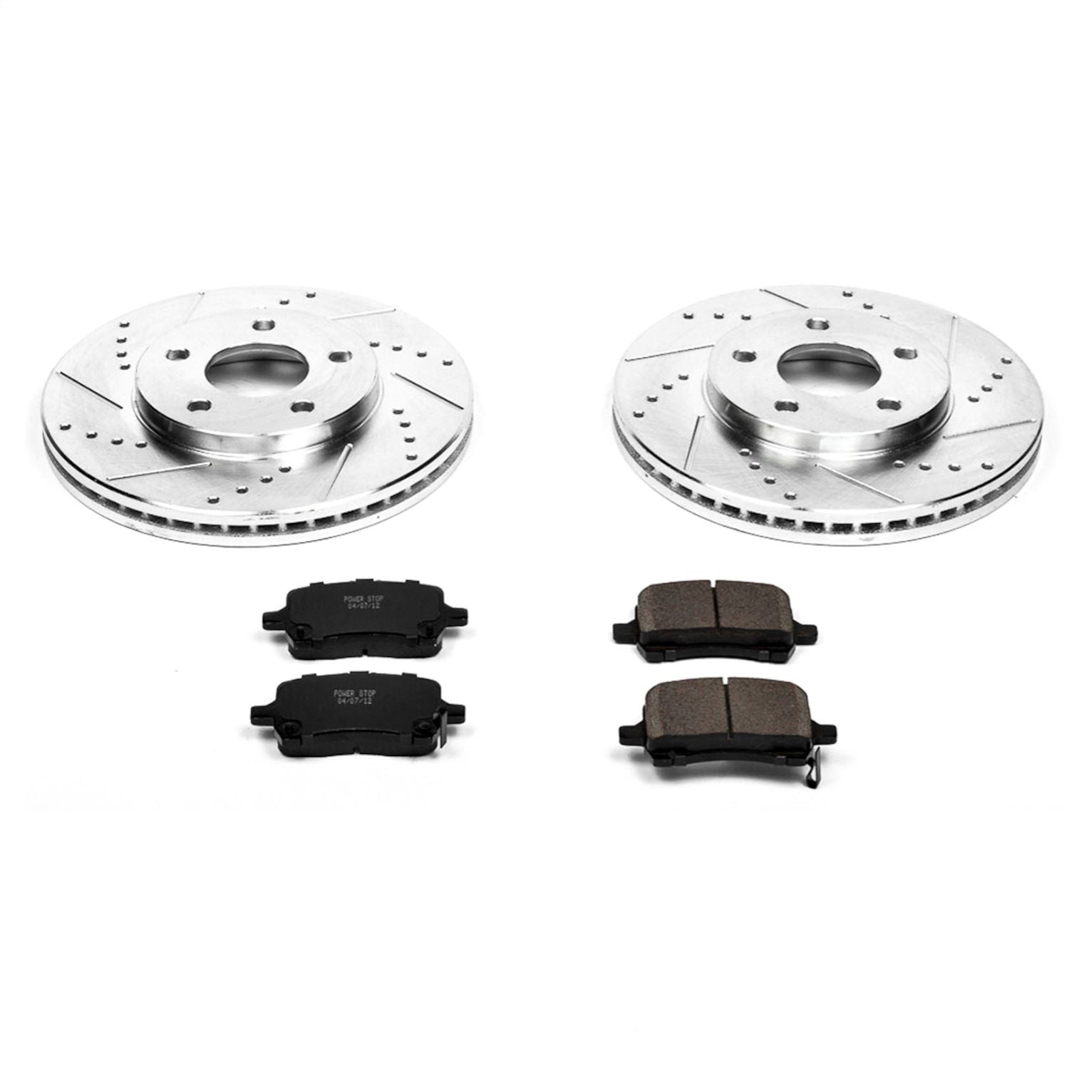 PowerStop Front Z23 Evolution Sport Brake Kit | Chevrolet HHR (08-11) (K1448)