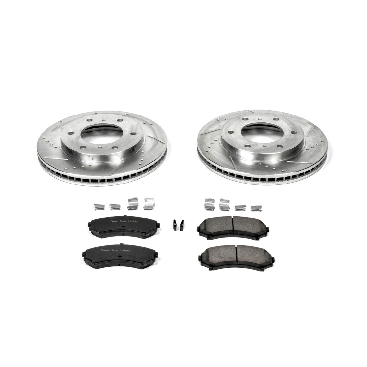PowerStop Front Z23 Evolution Sport Brake Kit | Mitsubishi Montero (01-06) (K148)