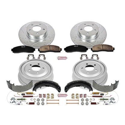PowerStop Front & Rear Z23 Evolution Sport Brake Kit | Ford Ranger (03-09) (K15005DK)