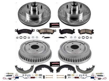 PowerStop Front & Rear Z23 Evolution Sport Brake Kit | Buick Apollo (75) (K15019DK)