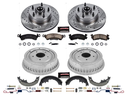 PowerStop Front & Rear Z23 Evolution Sport Brake Kit | Buick Apollo (73-74) (K15022DK)