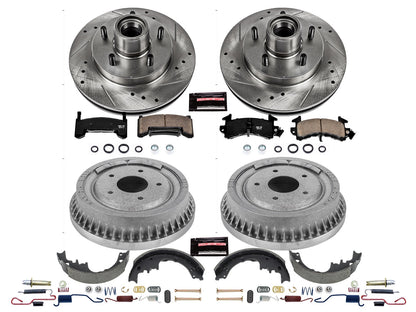 PowerStop Front & Rear Z23 Evolution Sport Brake Kit | Chevrolet LLV (87-88) (K15025DK)