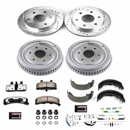 PowerStop Front & Rear Z36 Truck & Tow Brake Kit | Cadillac Escalade (99-00) (K15035DK-36)