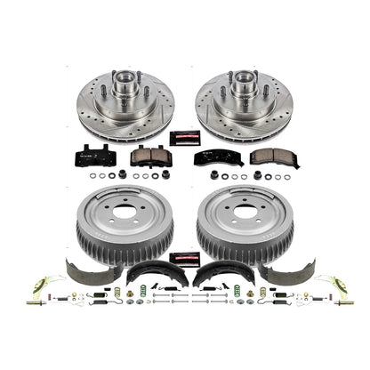 PowerStop Front & Rear Z23 Evolution Sport Brake Kit | Chevrolet Tahoe (98-00) (K15038DK)