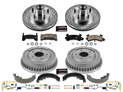 PowerStop Front & Rear Z23 Evolution Sport Brake Kit | Buick Century (79-81) (K15041DK)