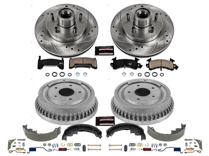 PowerStop Front & Rear Z23 Evolution Sport Brake Kit | Buick Regal (84) (K15043DK)