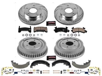 PowerStop Front & Rear Z23 Evolution Sport Brake Kit | Buick Riviera (79-85) (K15045DK)