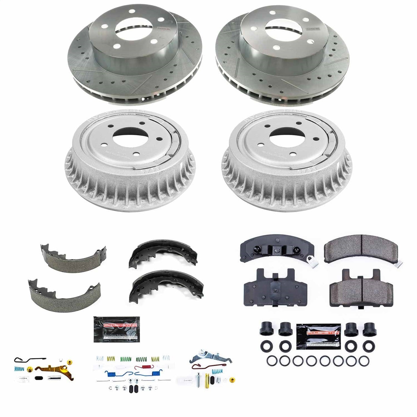 PowerStop Front & Rear Z23 Evolution Sport Brake Kit | Chevrolet Astro (90-02) (K15048DK)