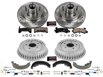 PowerStop Front & Rear Z23 Evolution Sport Brake Kit | Chevrolet LLV (92-95) (K15049DK)