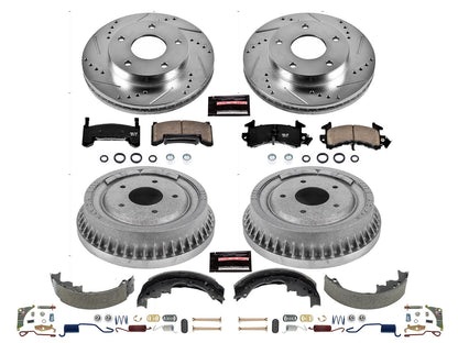 PowerStop Front & Rear Z23 Evolution Sport Brake Kit | GMC S15 (1984) (K15052DK)