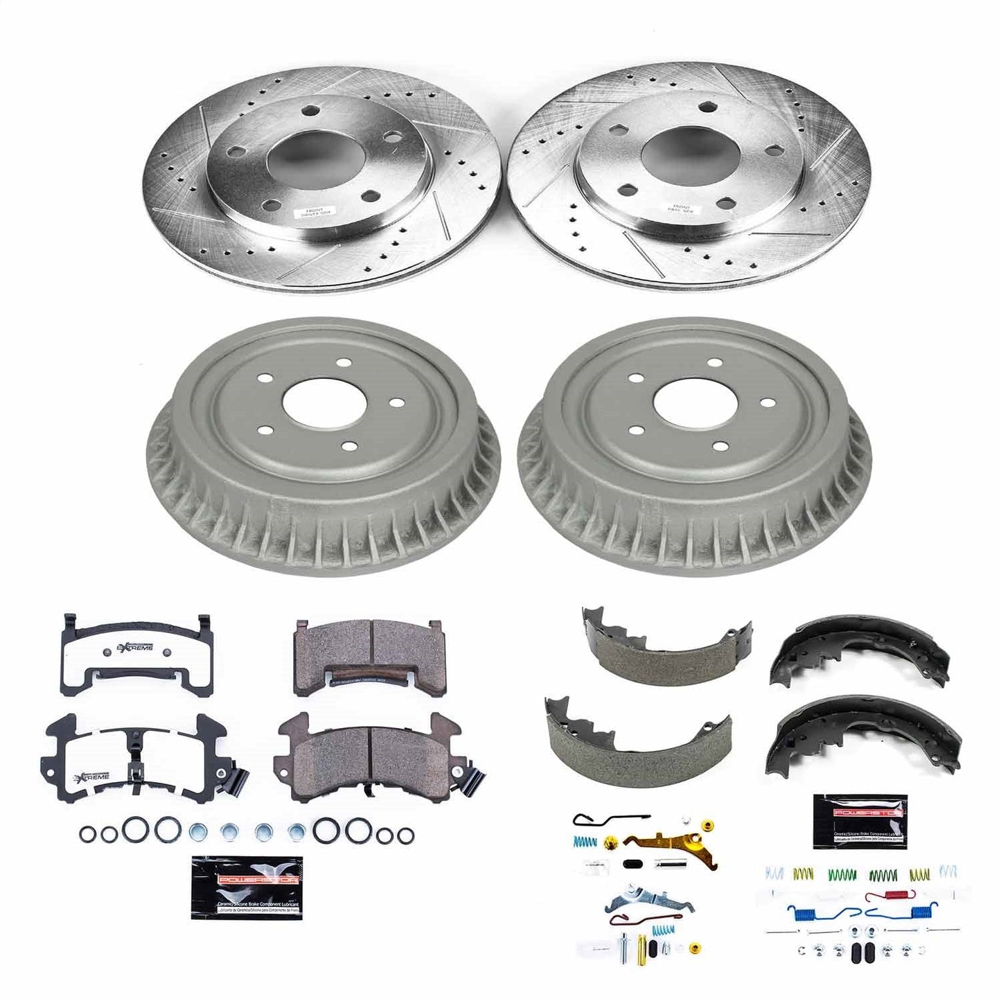 PowerStop Front & Rear Z26 Street Warrior Brake Kit | GMC Syclone (1991) (K15053DK-26)