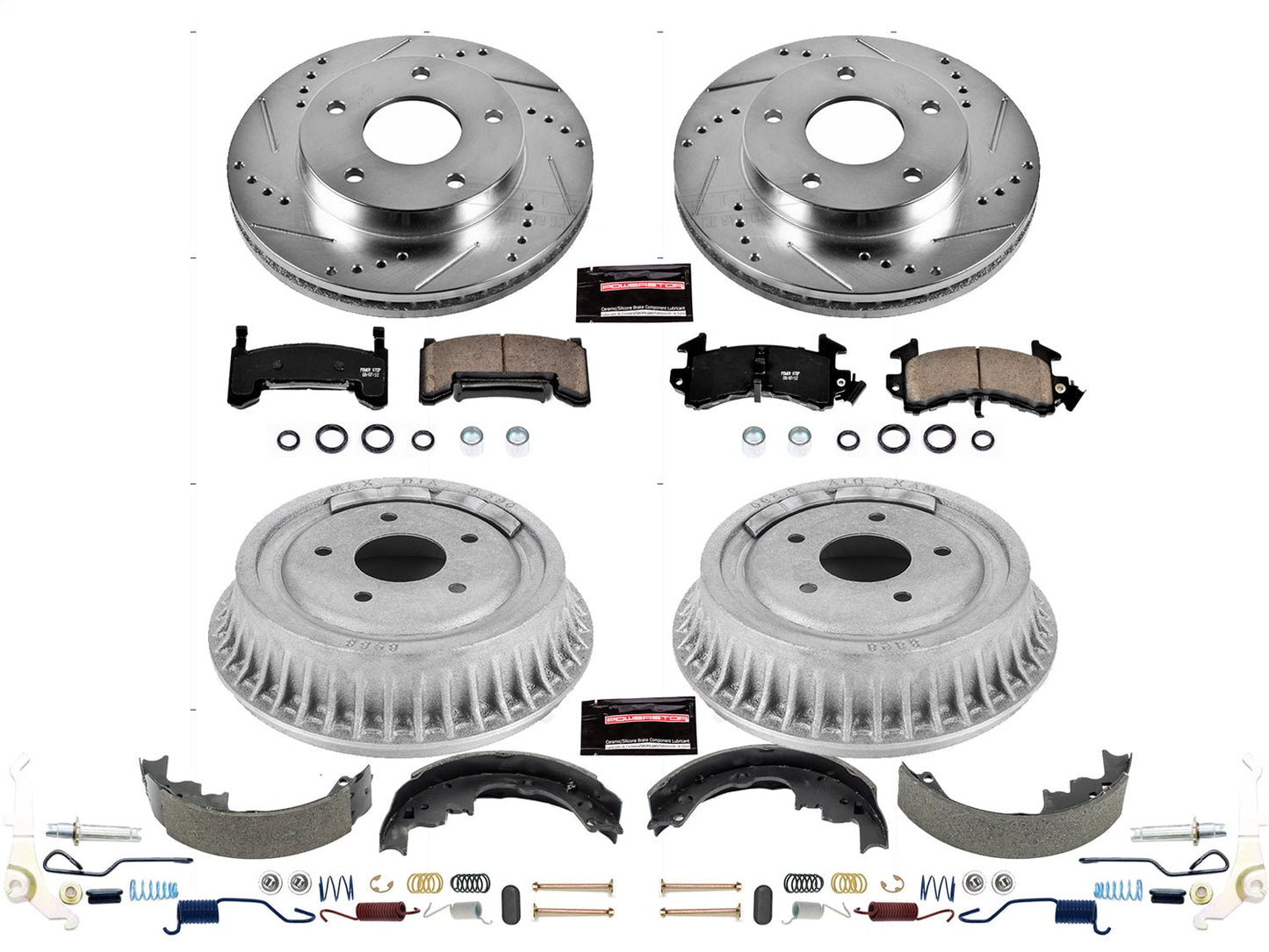 PowerStop Front & Rear Z23 Evolution Sport Brake Kit | GMC Syclone (91) (K15053DK)
