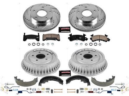 PowerStop Front & Rear Z23 Evolution Sport Brake Kit | GMC Syclone (91) (K15053DK)