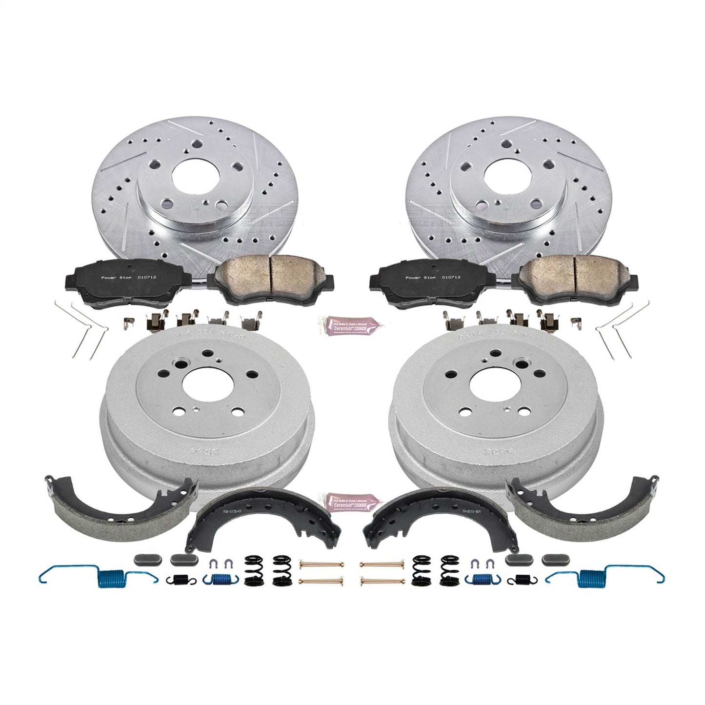 PowerStop Front & Rear Z23 Evolution Sport Brake Kit | Toyota Camry (00-01) (K15060DK)