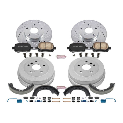 PowerStop Front & Rear Z23 Evolution Sport Brake Kit | Toyota Solara (99-01) (K15064DK)