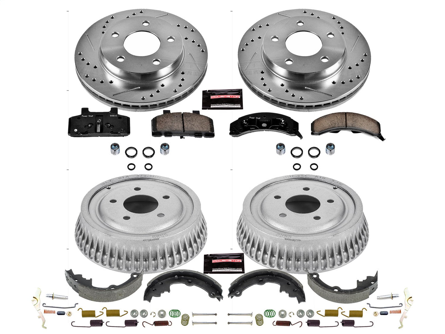 PowerStop Front & Rear Z23 Evolution Sport Brake Kit | Cadillac DeVille (85-86) (K15080DK)