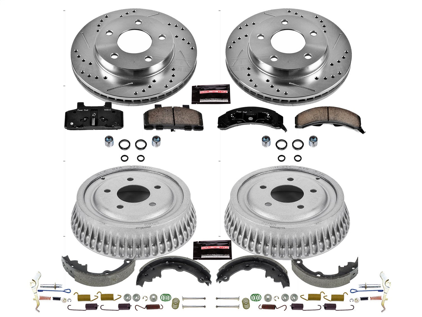 PowerStop Front & Rear Z23 Evolution Sport Brake Kit | Buick Century (84-92) (K15081DK)