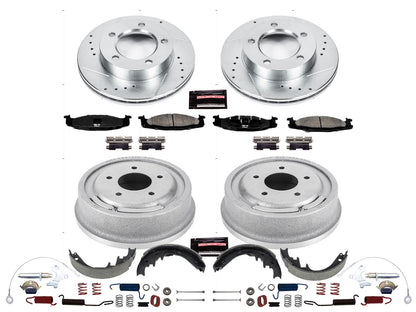 PowerStop Front & Rear Z23 Evolution Sport Brake Kit | Ford F-150 (94-96) (K15093DK)