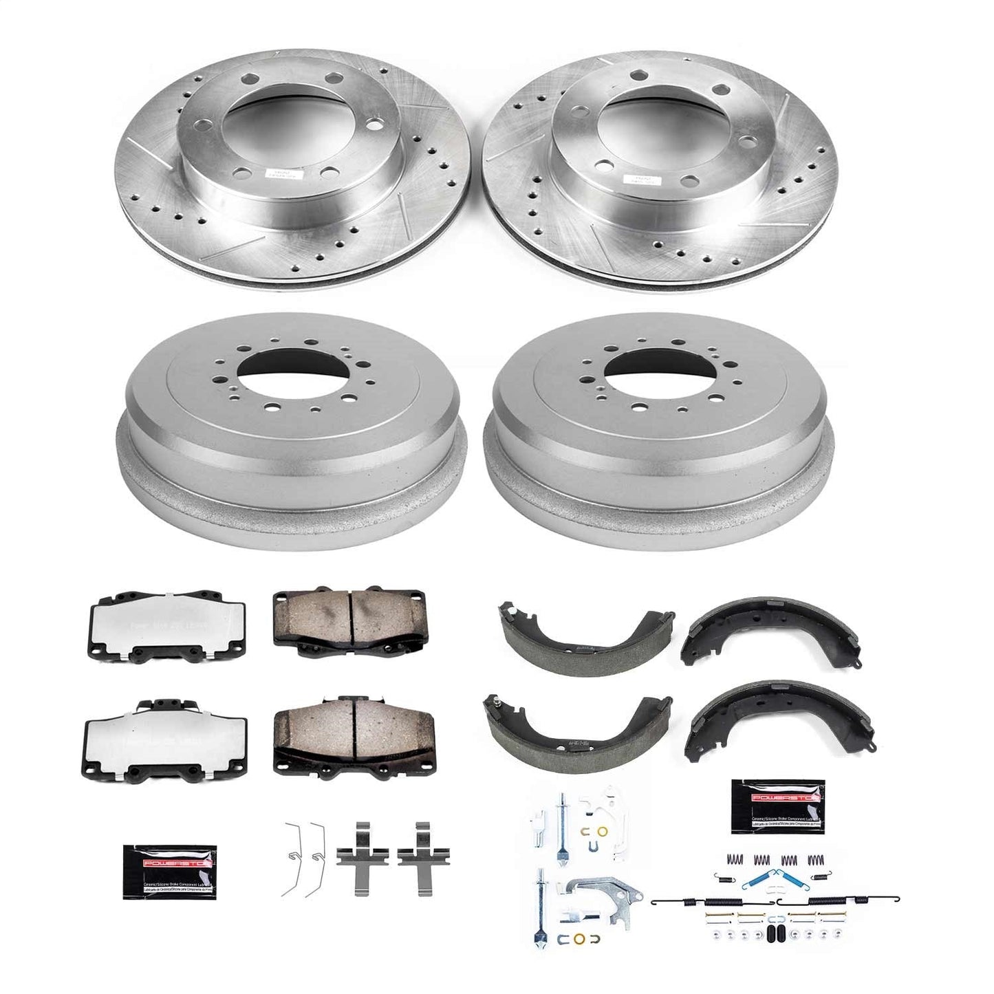 PowerStop Front & Rear Z36 Truck & Tow Brake Kit | Toyota 4Runner (95-00) (K15095DK-36)
