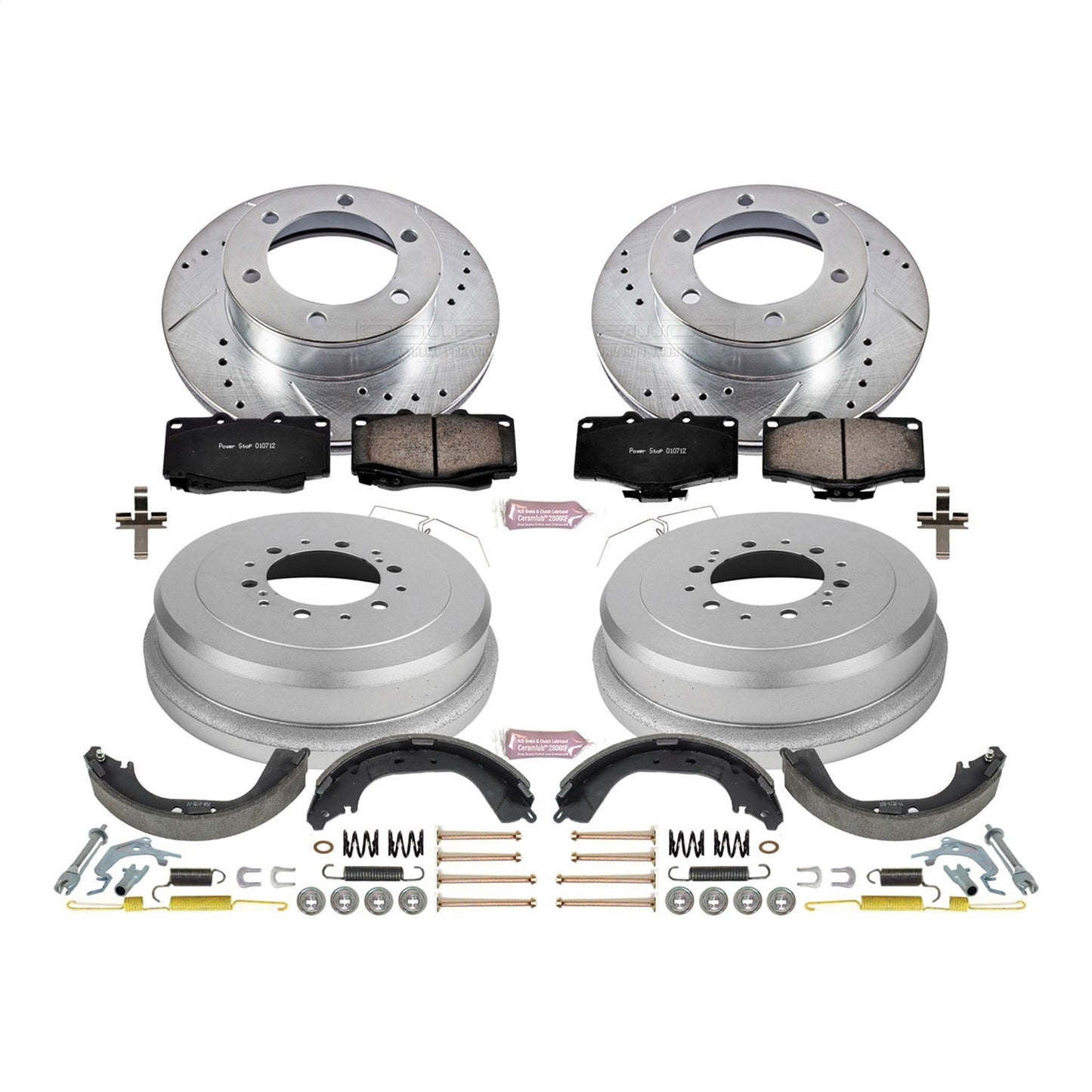 PowerStop Front & Rear Z23 Evolution Sport Brake Kit | Toyota 4Runner (95-00) (K15095DK)