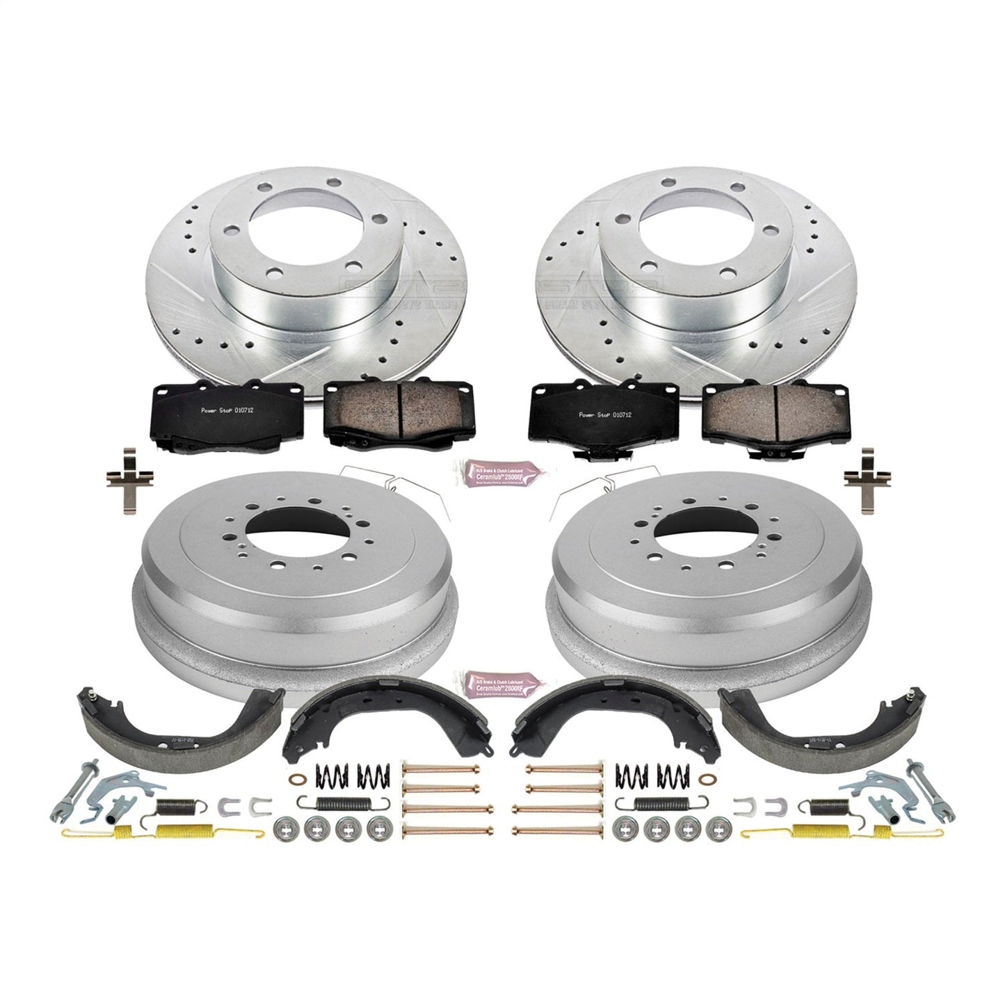 PowerStop Front & Rear Z23 Evolution Sport Brake Kit | Toyota 4Runner (95-00) (K15096DK)