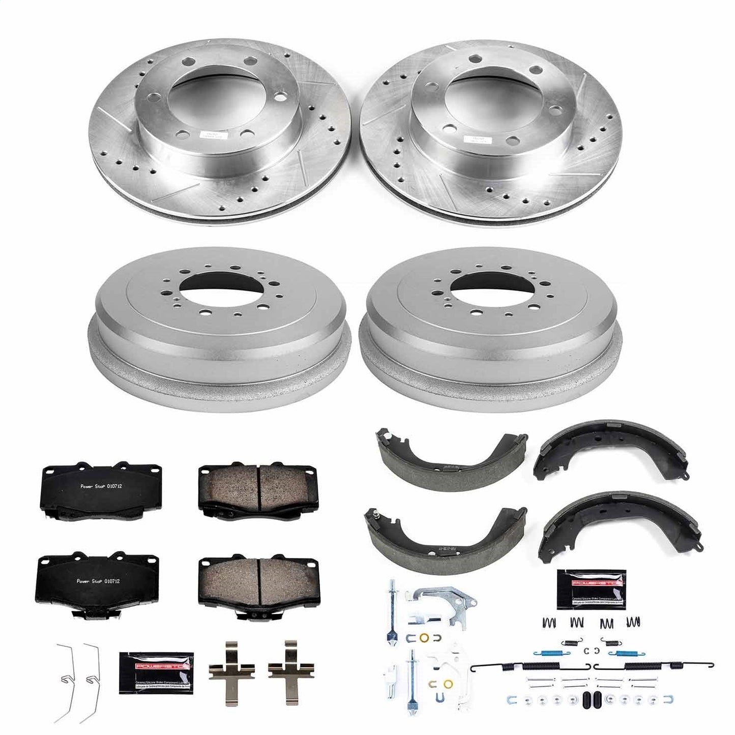 PowerStop Front & Rear Z23 Evolution Sport Brake Kit | Toyota Tacoma (95-02) (K15097DK)