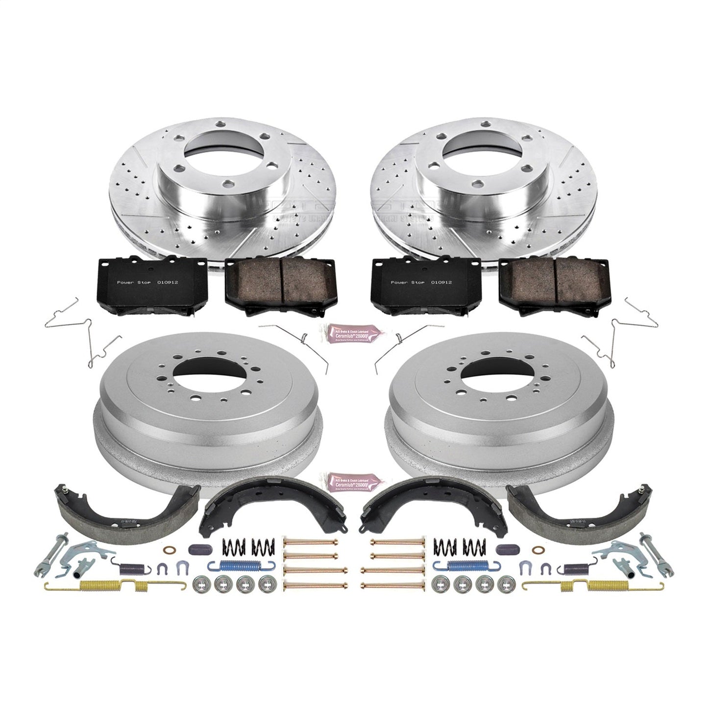 PowerStop Front & Rear Z23 Evolution Sport Brake Kit | Toyota Tundra (00-02) (K15099DK)