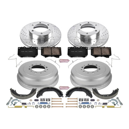 PowerStop Front & Rear Z23 Evolution Sport Brake Kit | Toyota Tundra (00-02) (K15099DK)