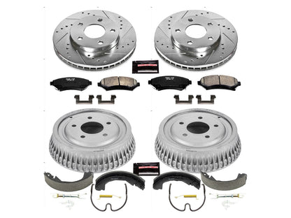 PowerStop Front & Rear Z23 Evolution Sport Brake Kit | Buick Century (97-01) (K15120DK)