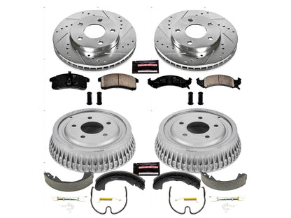 PowerStop Front & Rear Z23 Evolution Sport Brake Kit | Buick LeSabre (92-93) (K15122DK)